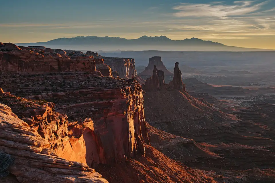 Sunrise over Island in the Sky, Canyonlands National Park